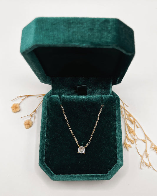 Dainty Ash Secured Necklace