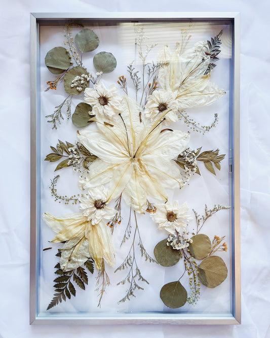 Silver Metal Pressed Frame