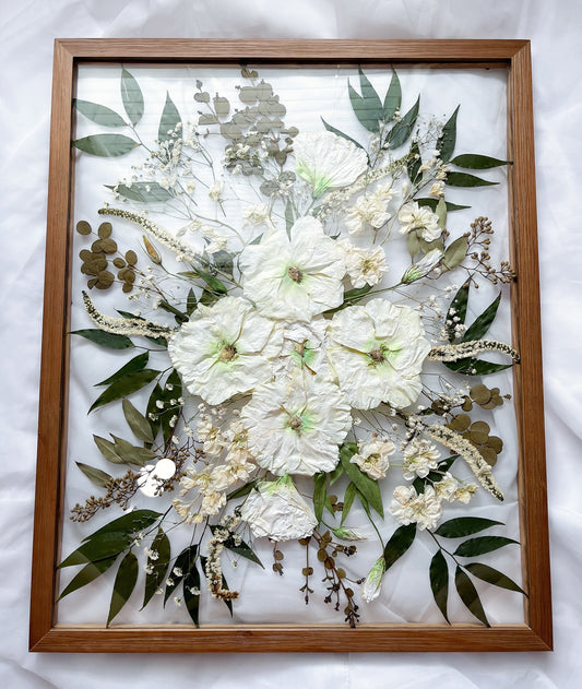 Walnut Pressed Flower Frame