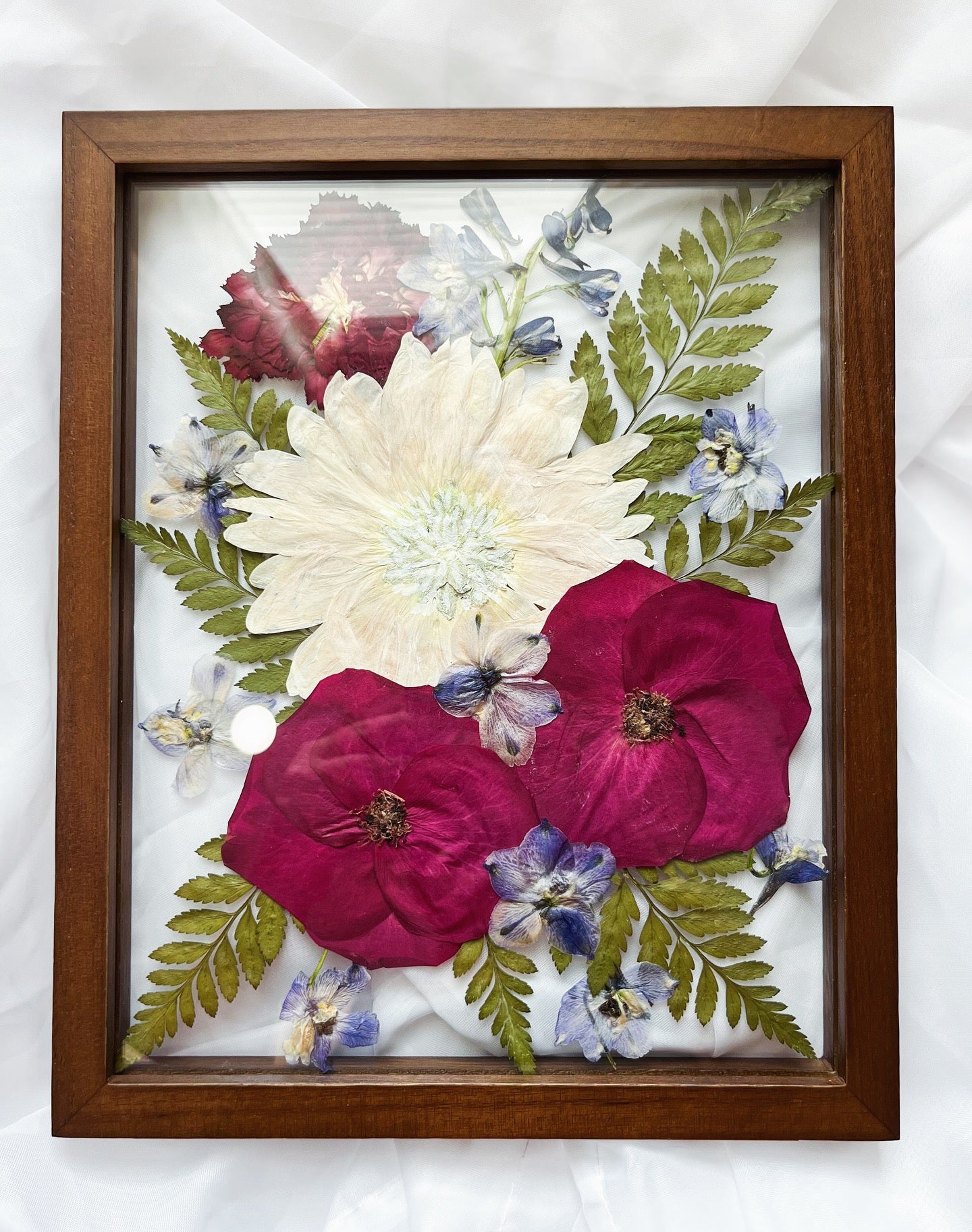 Walnut Pressed Flower Frame