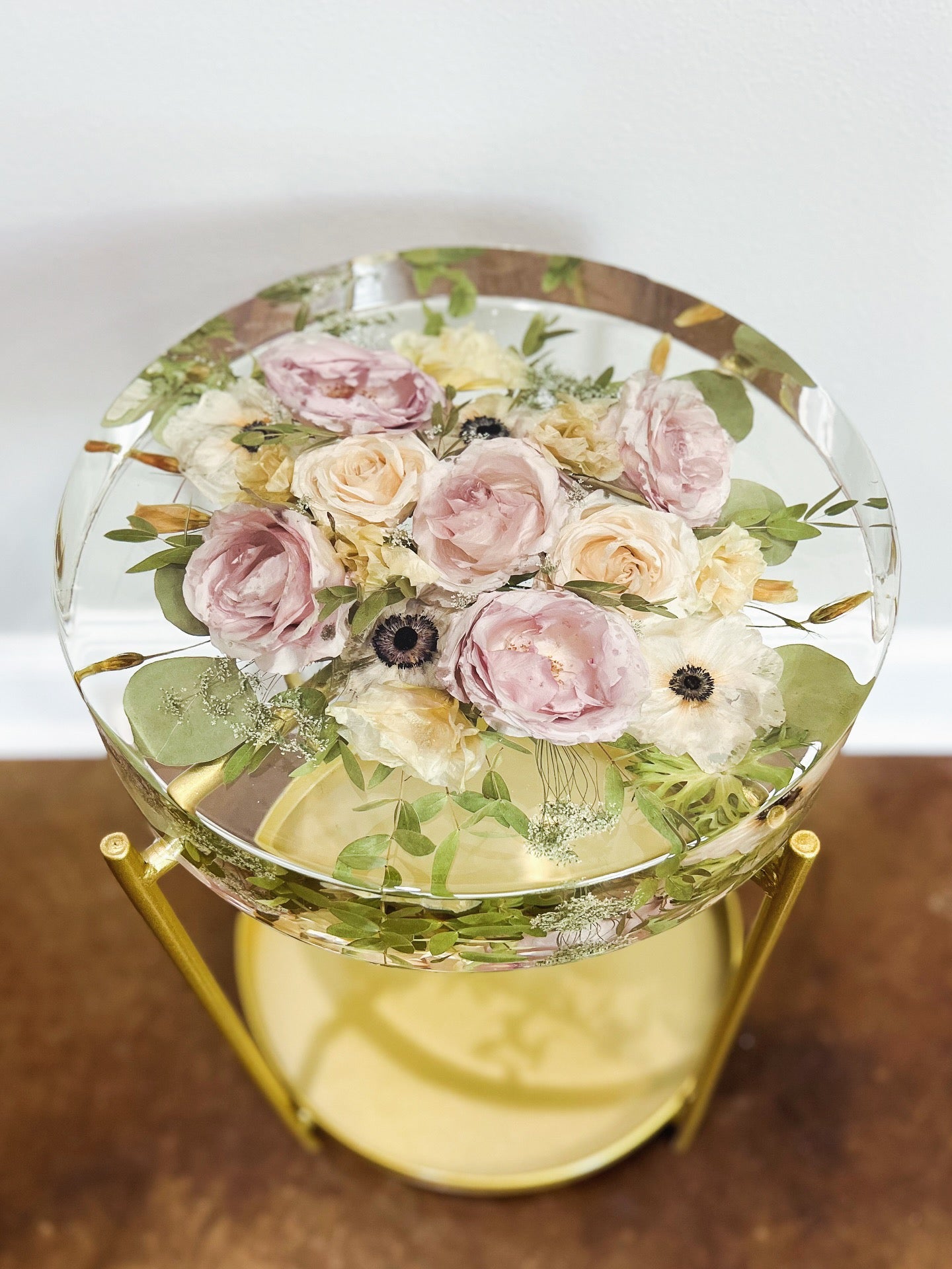 14in Circular Side Table